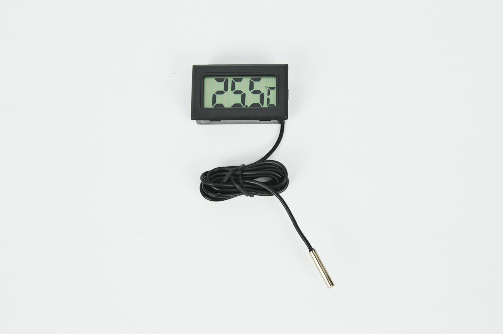 

Termometr Tablicowy MAłY LCD Z Sondą -50 Do +110