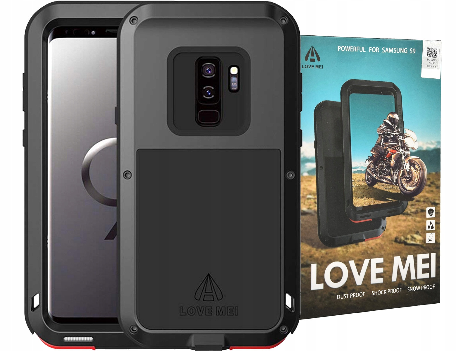 

Pancerne Etui do Galaxy S9+ Plus, case, Love Mei P