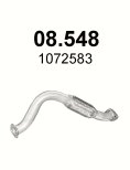 ТРУБА FORD FOCUS TRANSIT CONNECT 08.548