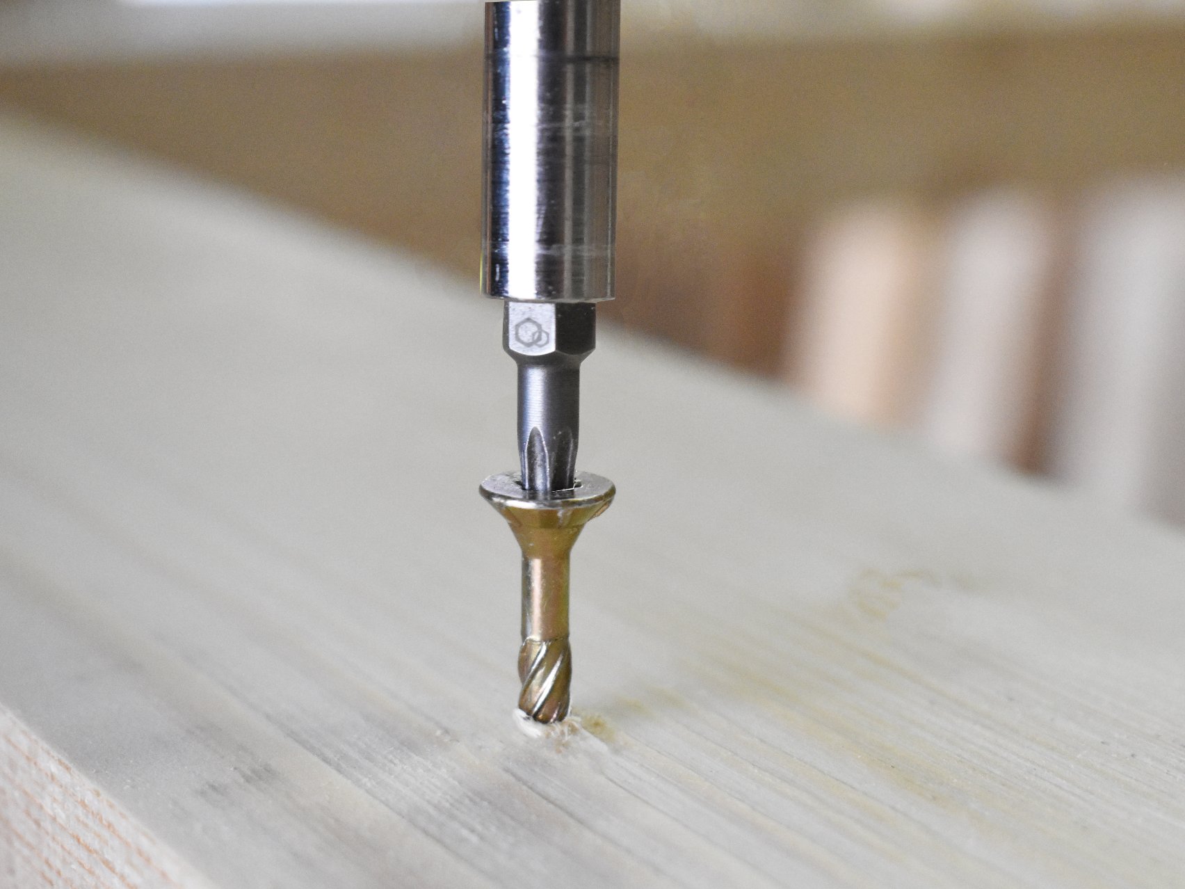 WKRĘTY CIESIELSKIE KMWHT 4x60 TORX ŁEB STOŻKOWY KLIMAS 250sztuk Przeznaczenie do drewna