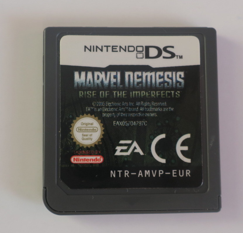 DS MARVEL NEMESIS RISE OF IMPERFECTS Nintendo DS Tematyka gry akcji