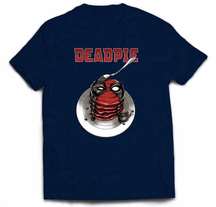 

T-shirt Deadpie cake ciastko Pie parodia 3XL