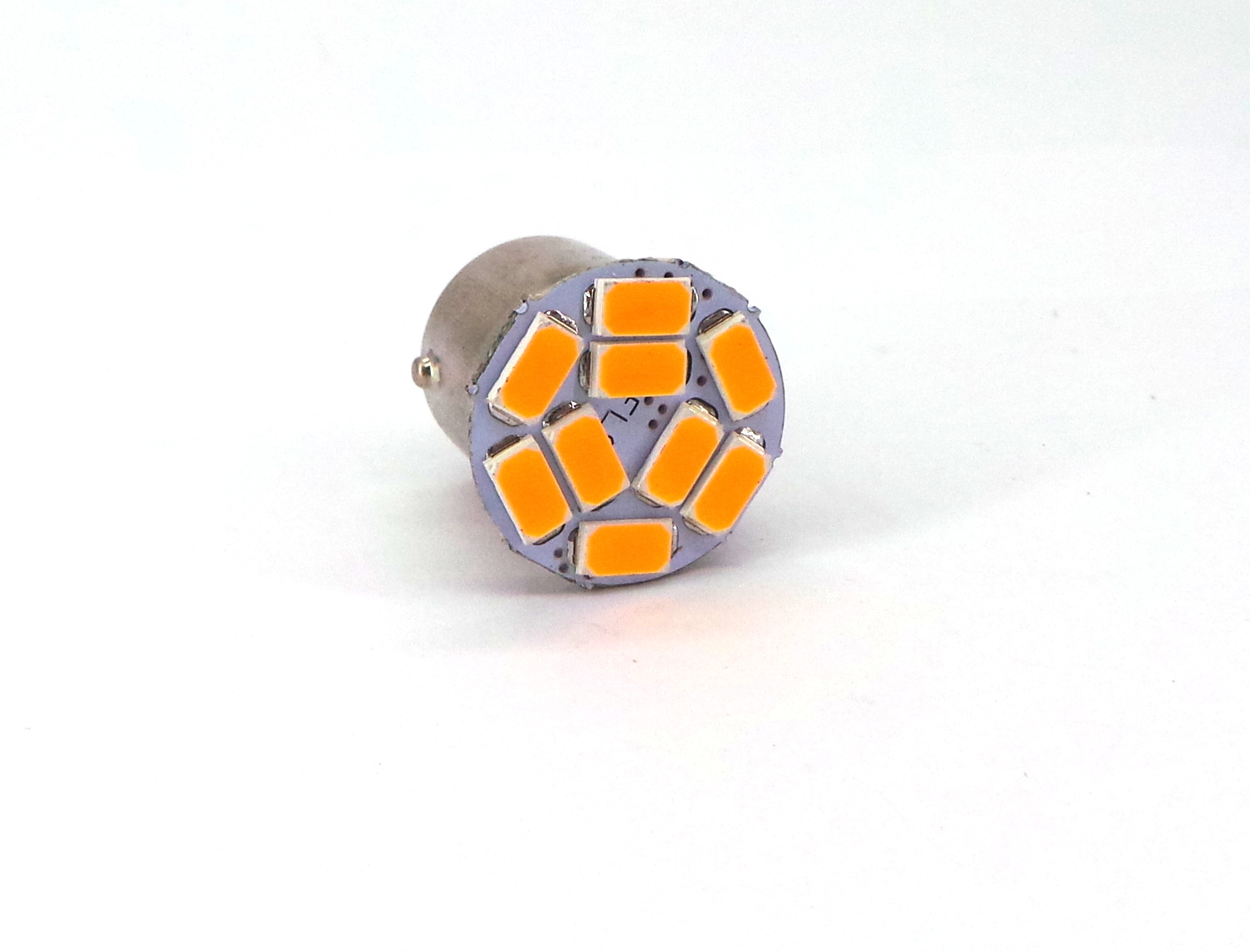 LED BA15S 12V 4.5W CANBUS, R5W, R10W, P21W, żółta Typ żarówki P21W