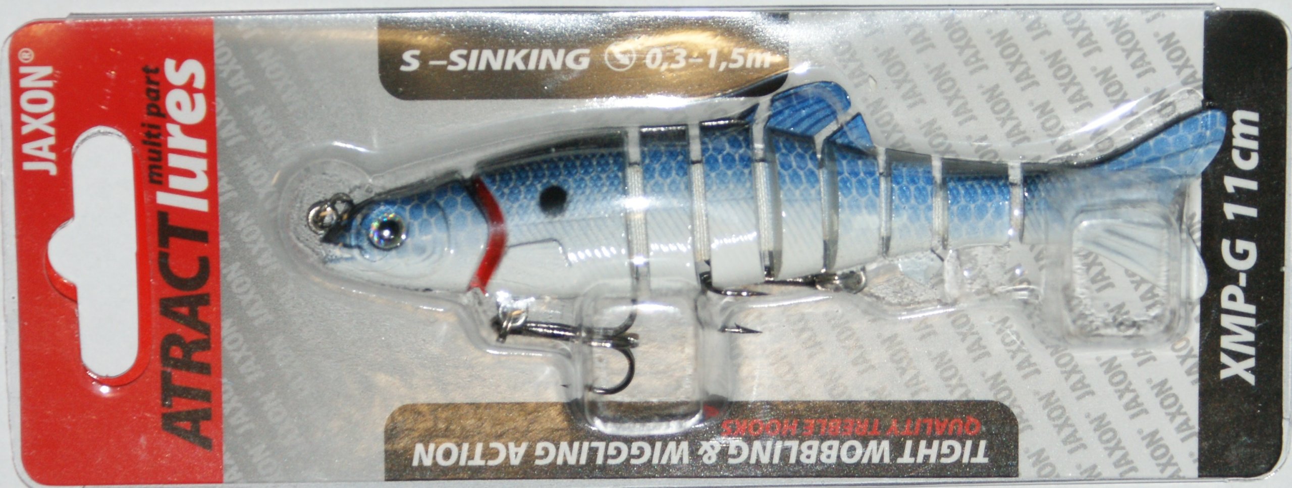 Jaxon wobler łamany VR-MSG110G Tonący 0,3-1,5m 11c