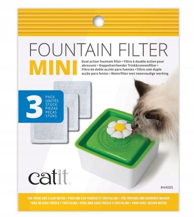 

Catit Filtr Wymienny Do Fontanny Flower Mini 1,5l