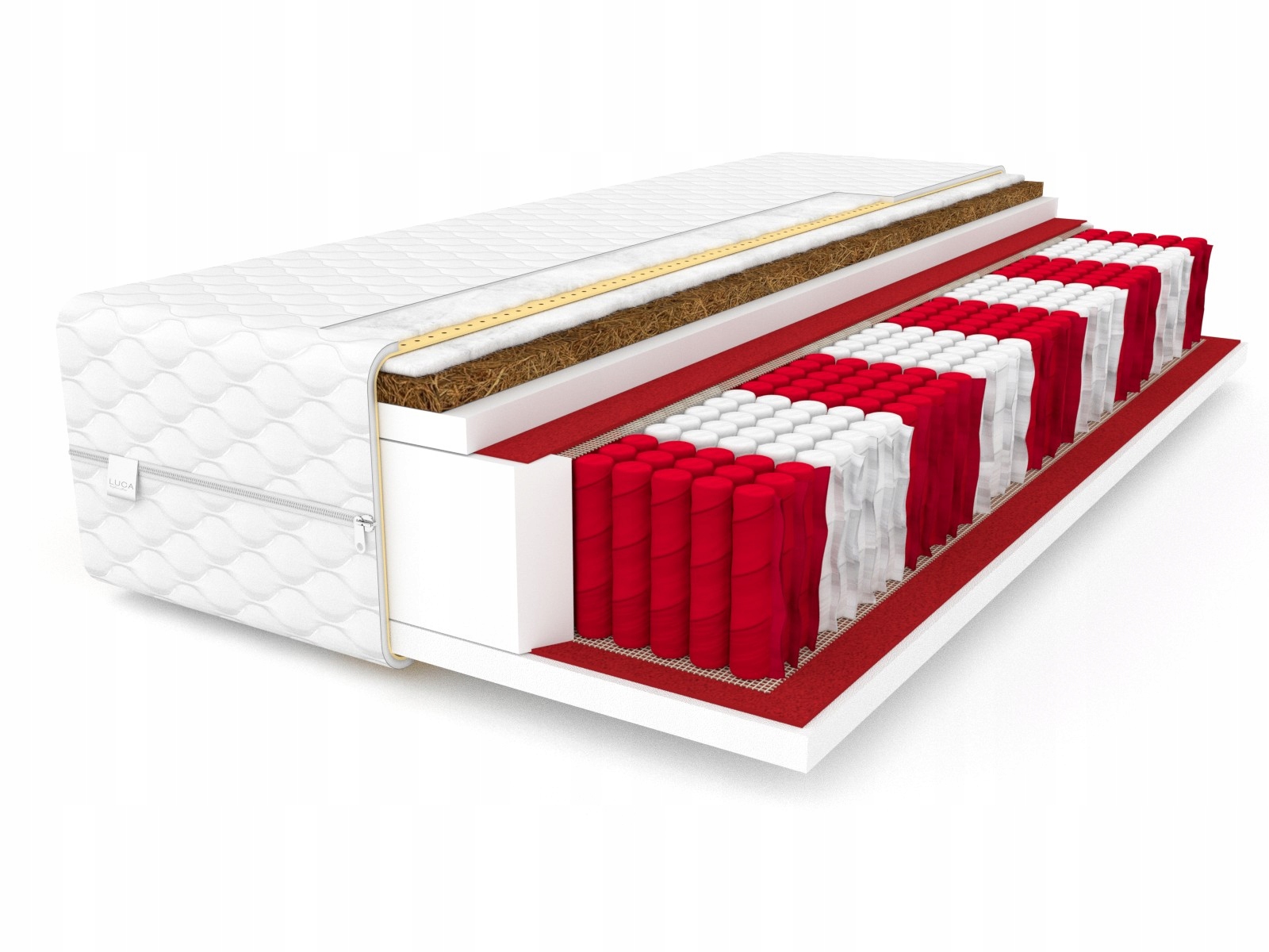 Materac 90x200 DAKOTA MAX Medic multipocket kokos (DAKOTA_MAX_MEDIC