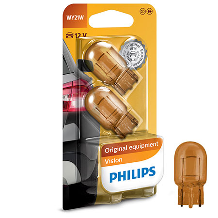 

Philips Żarówki WY21W Vision +30% więcej światła