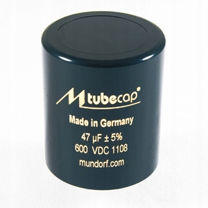 Mundorf TubeCap kondenzátor pre trubicu 100,00uf
