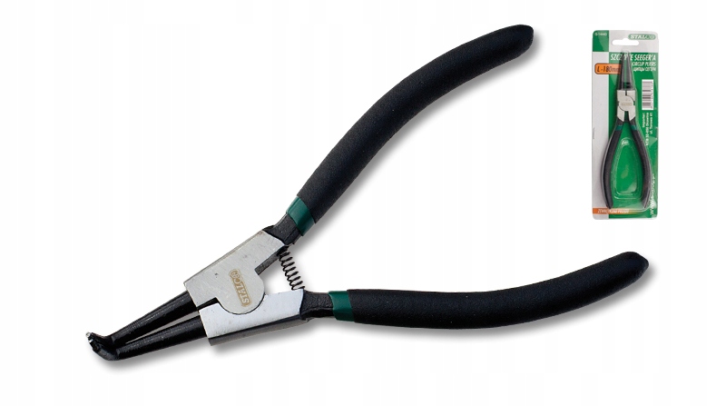 

Szczypce 180mm Seeg.zew. Wygięte "stalco