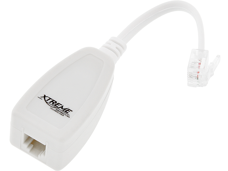 ADSL ФИЛЬТР ДЛЯ МОБИЛЬНОГО МОДЕМА РАЗЪЕМ-РАЗЪЕМ RJ11