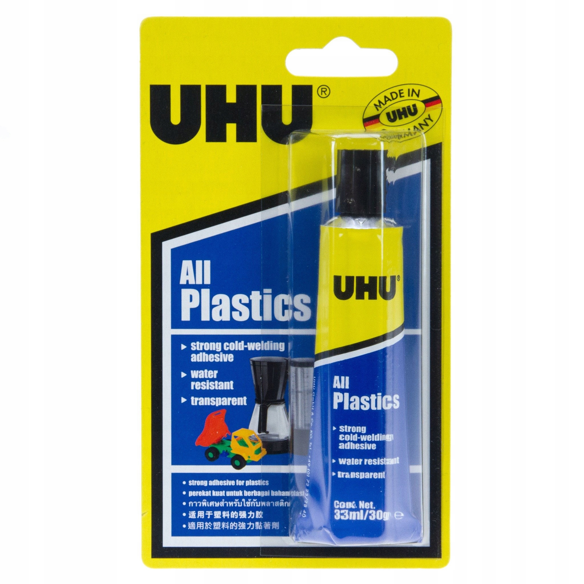 

Klej do plastiku Uhu All Plastics 30g do plastików
