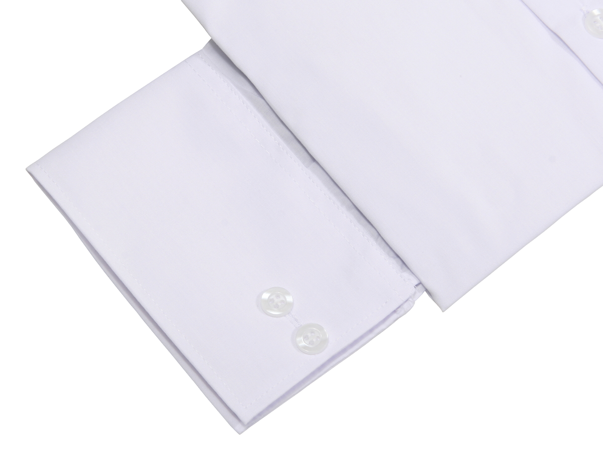KOSZULA BIAŁA GŁADKA 43 188-194 SLIM FIT Rozmiar 188-194