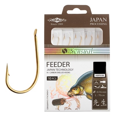 

Mikado Haczyki Z Przyponem Sensual Feeder Nr 12