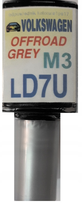 

Vw LD7U M3 Offroad Grey Lakier Zaprawka Do Rys