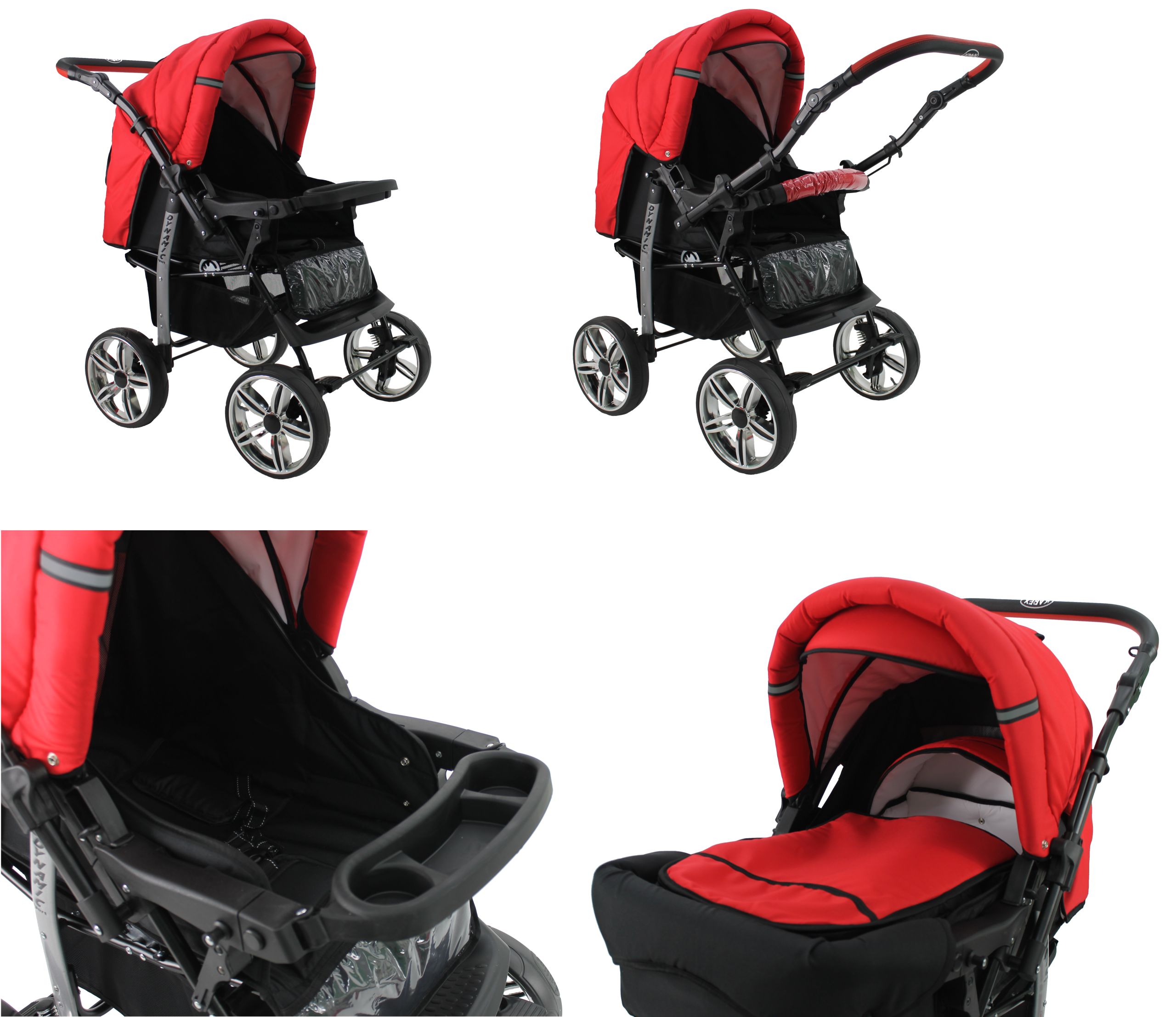 WÓZEK DZIECIĘCY DYNAMIC SPORT 3W1 KAREX KOLOR Marka Karex