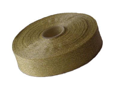 

Tasiemka Wstążka Brokatowa 25mm/32m złota srebrna