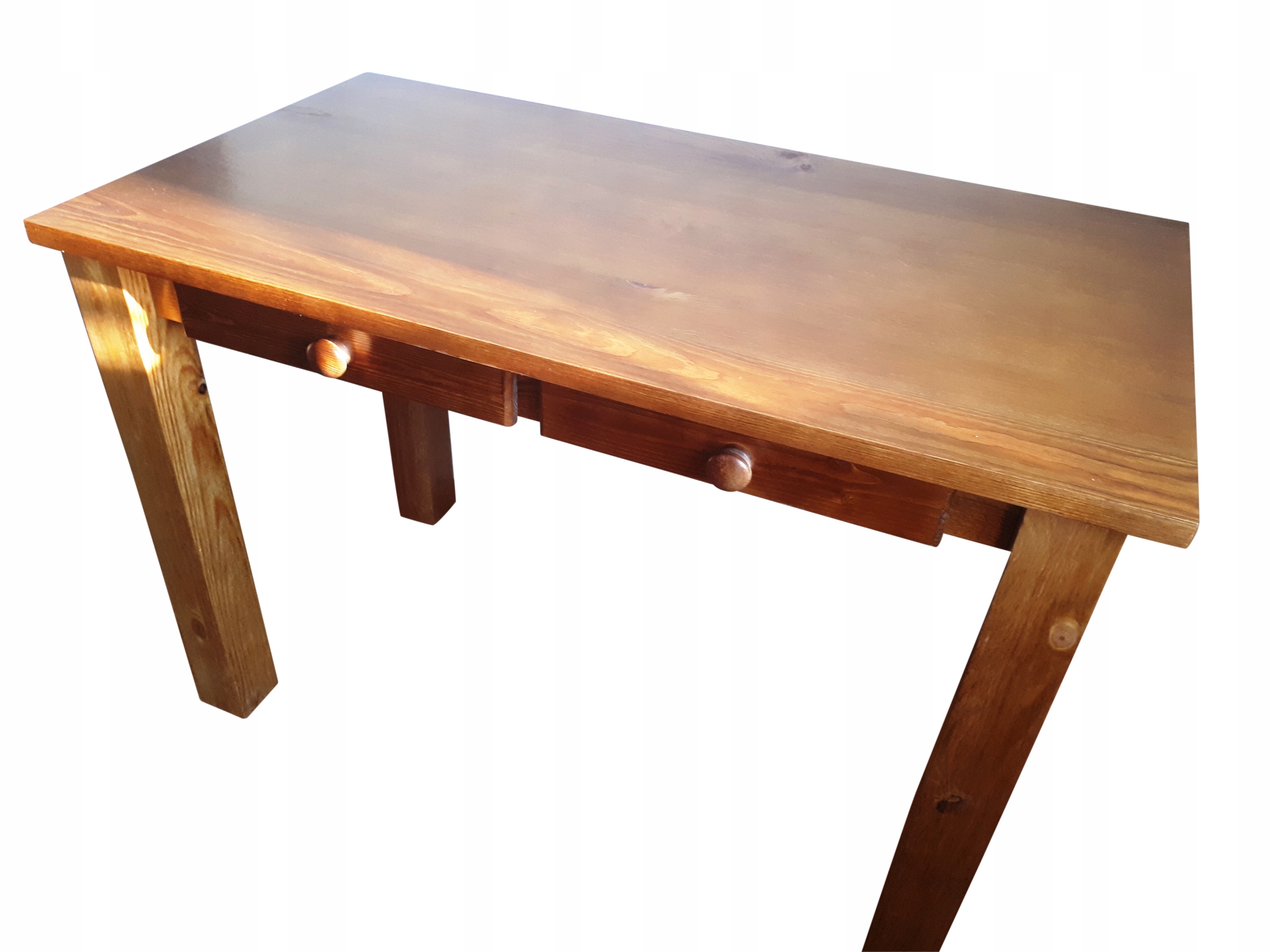 Stół drewniany sosnowy 110x50 ELEGANCKI NOWOCZESNY