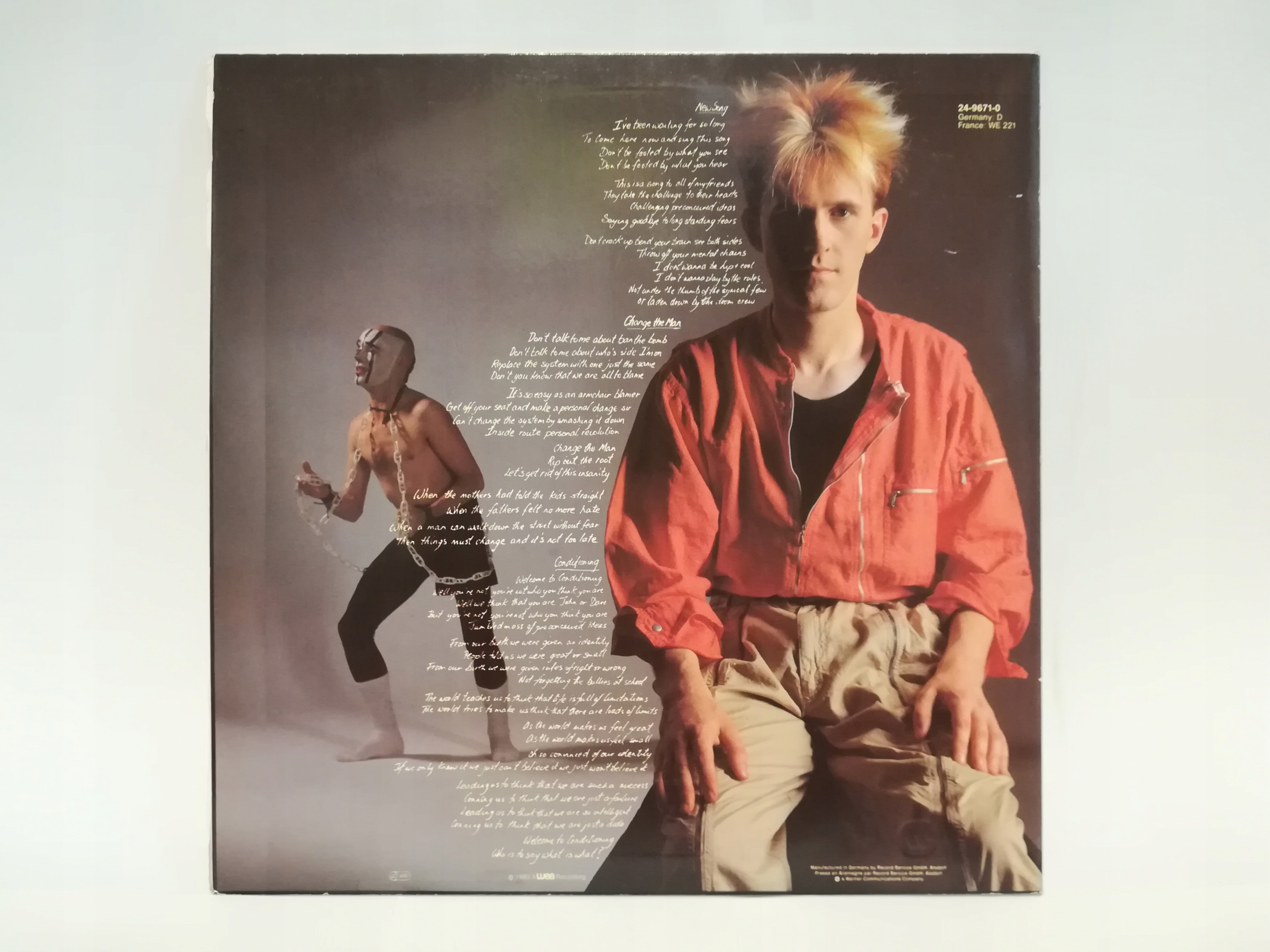 Howard Jones New Song Maxi Single Winyl 7464086970 Allegro Pl