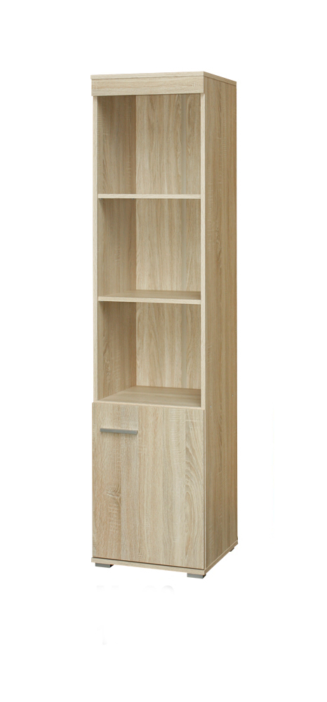 Regał wąski 45 cm słupek szafka dąb sonoma M-20