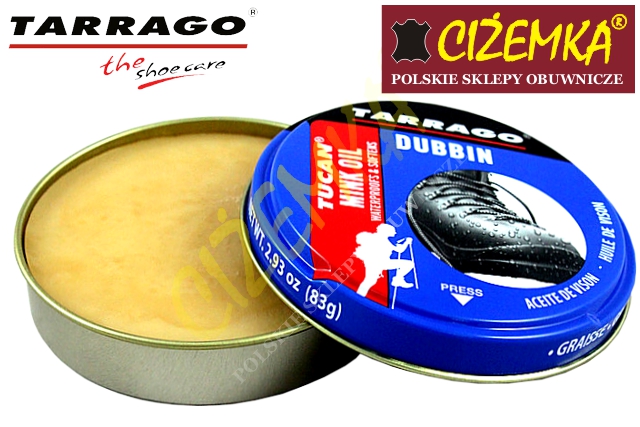 TARRAGO TREKKING DUBBIN TUCAN MINK OIL IMREGNACJA Pojemność 100 ml