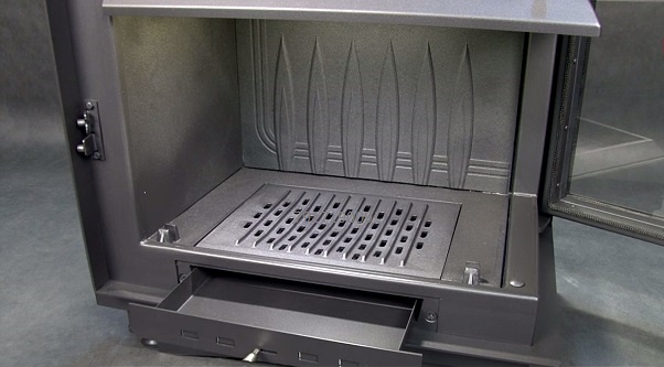 WKŁAD kominkowy kominek OLIWIA 18 DECO prawy BS Głębokość 491 mm