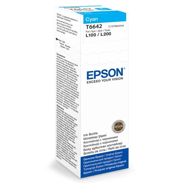 

Tusz Epson T6642 cyjan 70ml L100 L200 L210 L310