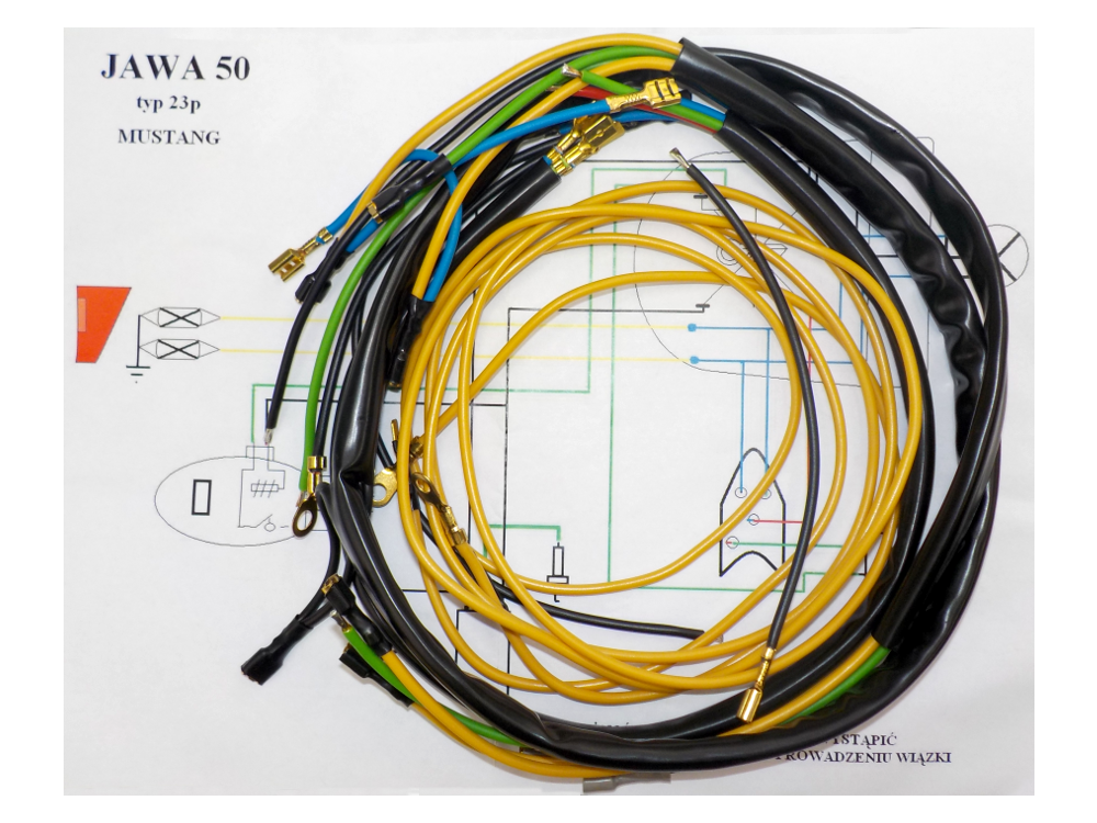 

Instalacja Elektryczna Jawka Jawa 50 23P Mustang