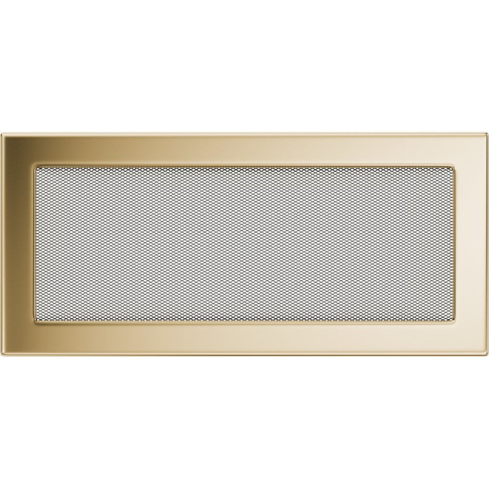 Krbová Mřížka 17x37 Pozlacená Větrací