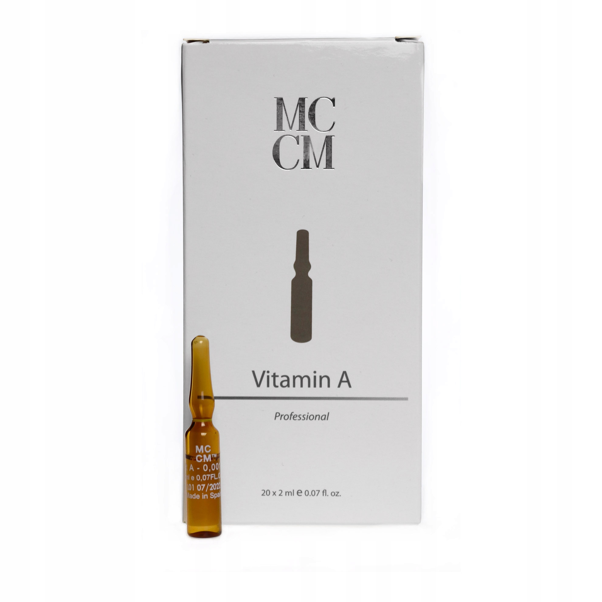 

Ampułka Witamina A MCCM derma roller mezoterapia