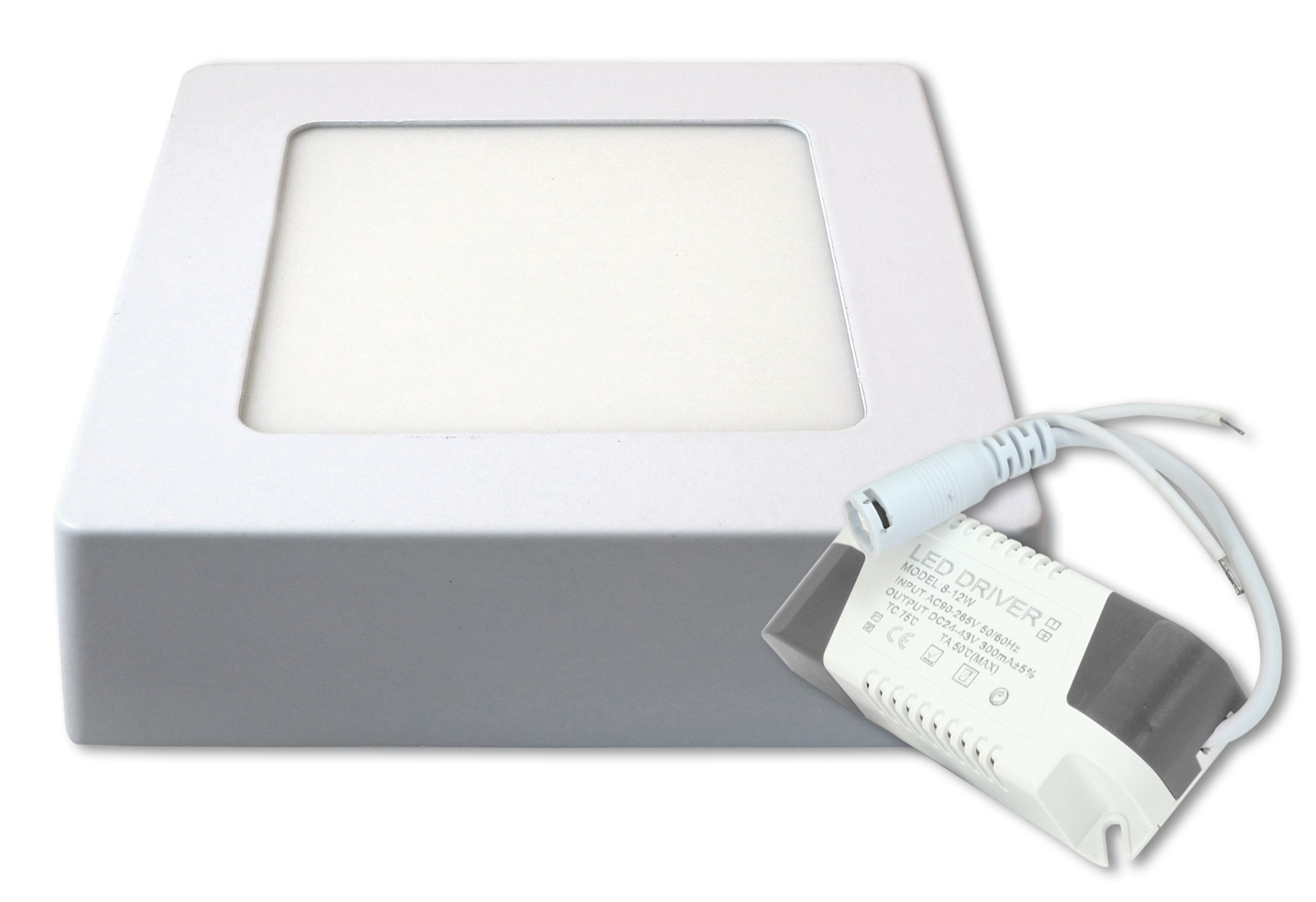 

Plafon Panel Led Natynk Lampa Kwadrat 6W 570Lm 9y