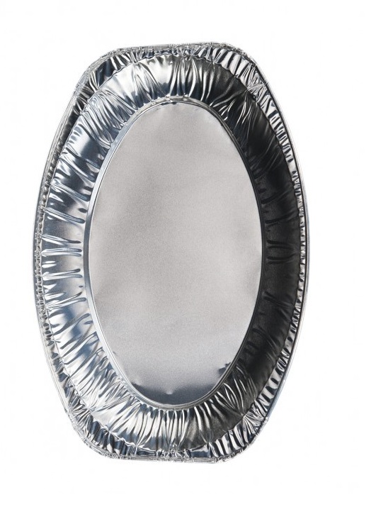 PATERA TACA ALUMINIOWA OWALNA 35cm RED PLAST