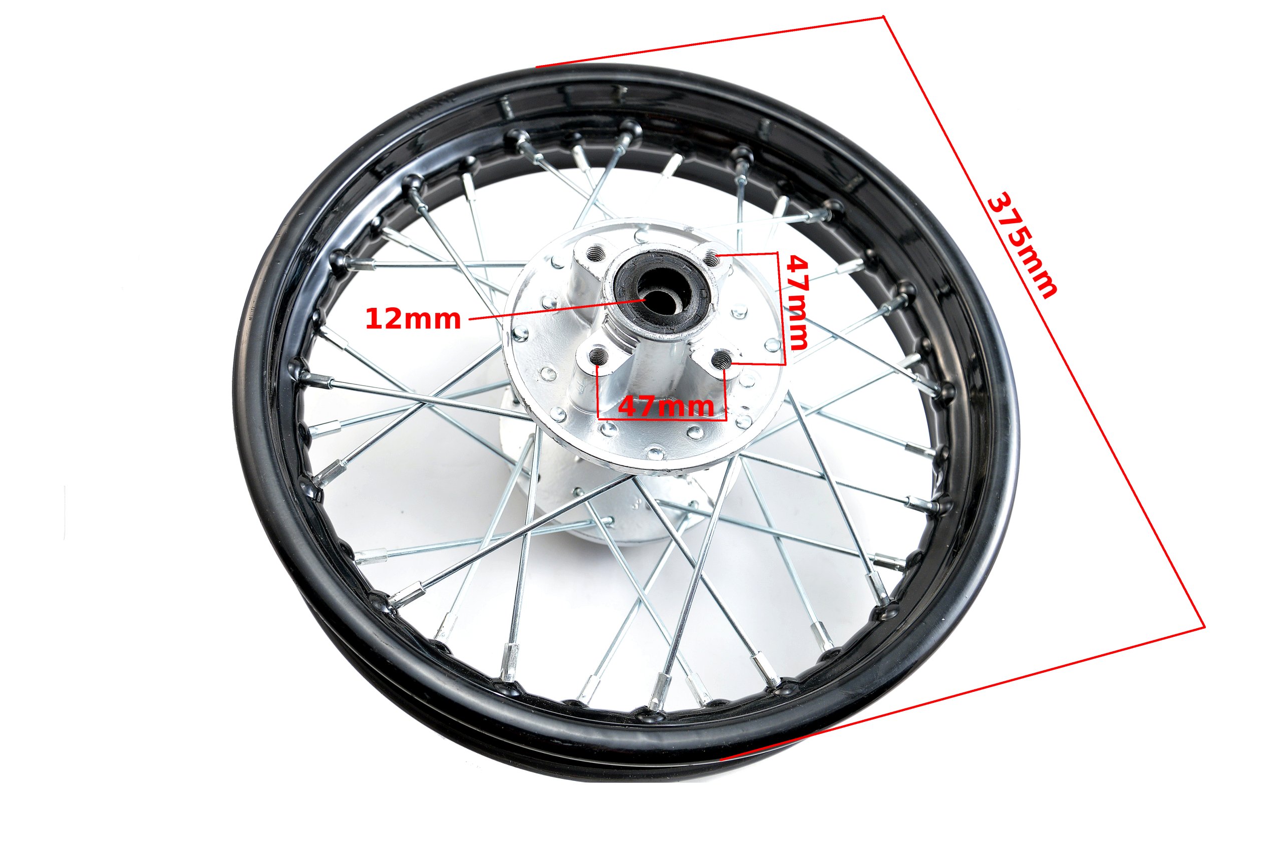 ОБОД ЗАДНЕГО КОЛЕСА КРЕСТ 110 125 1,85 / 14 