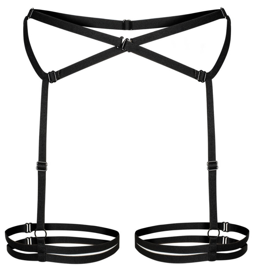 

Promees Harness Kim Black - Ozdobne paski