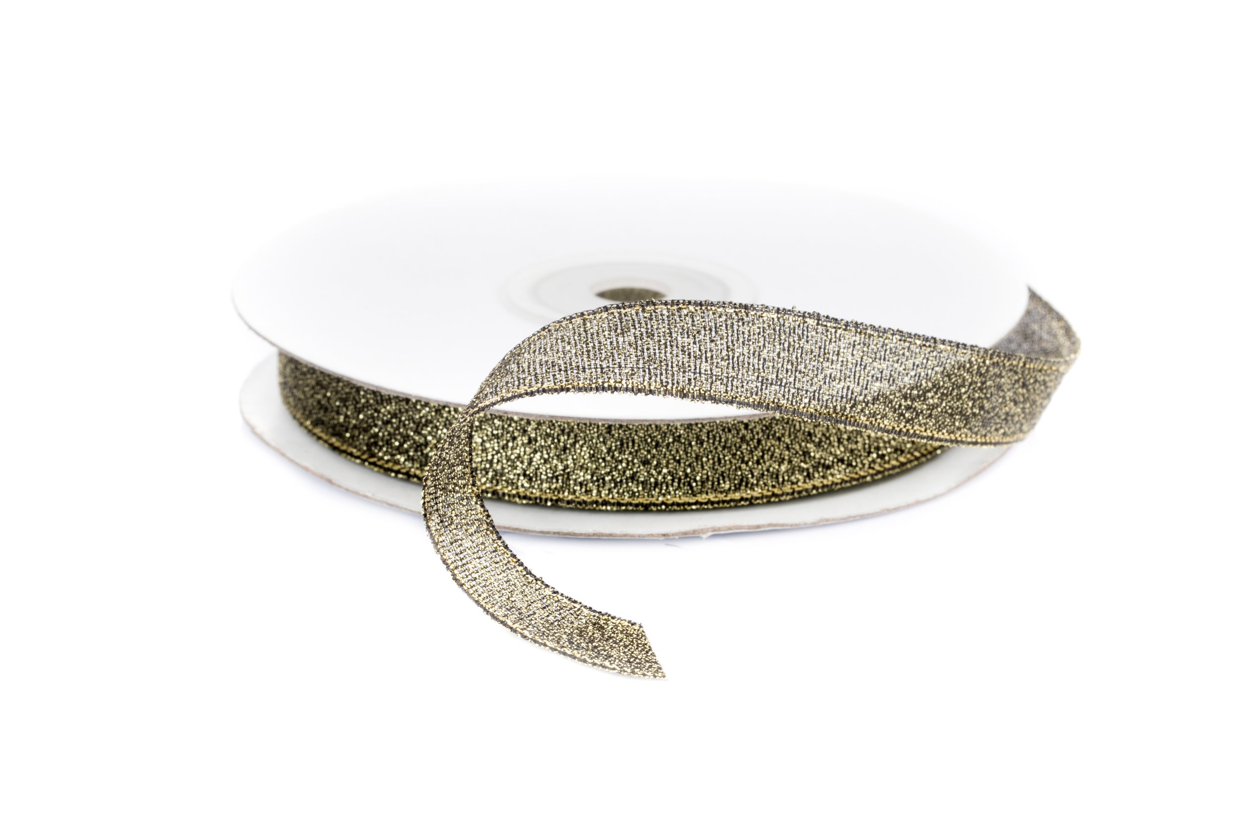 

Tasiemka Brokatowa Khaki Wstążka 12mm 004