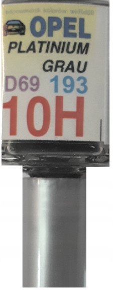 Opel 10H 193 D69 Platinum Grau Lakier Samochodowy Zaprawka Do Rys 10 ML Ara