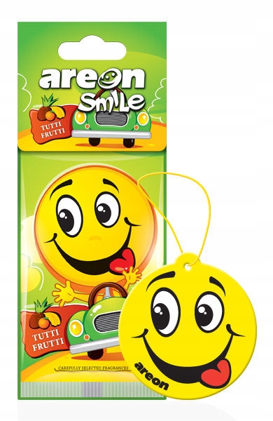 

Areon Smile zapach zawieszka samochodowa TutiFruti