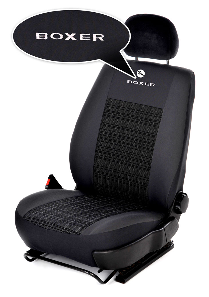 POKROWCE FIAT DUCATO PEUGEOT BOXER JUMPER 7 osób Materiał materiał tapicerski