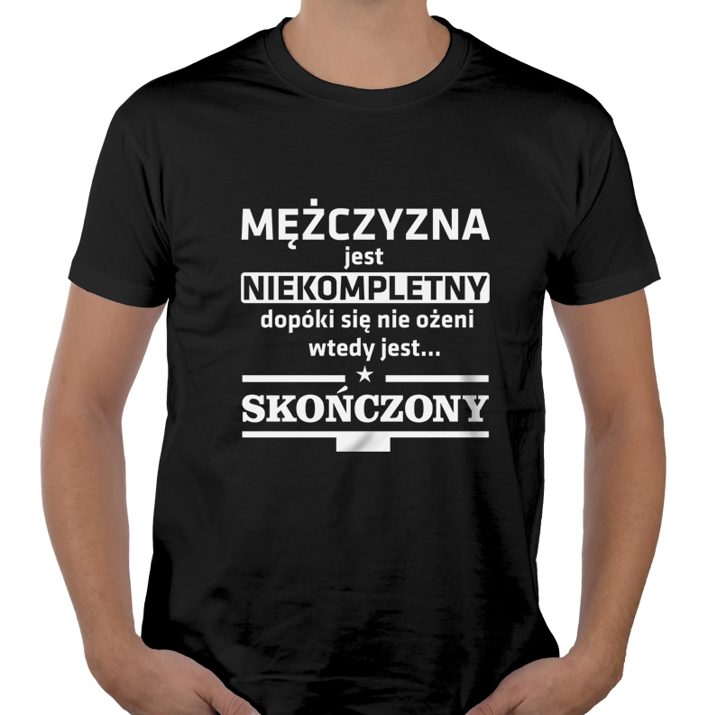 

Koszulka Niekompletny na wieczór kawalerski L