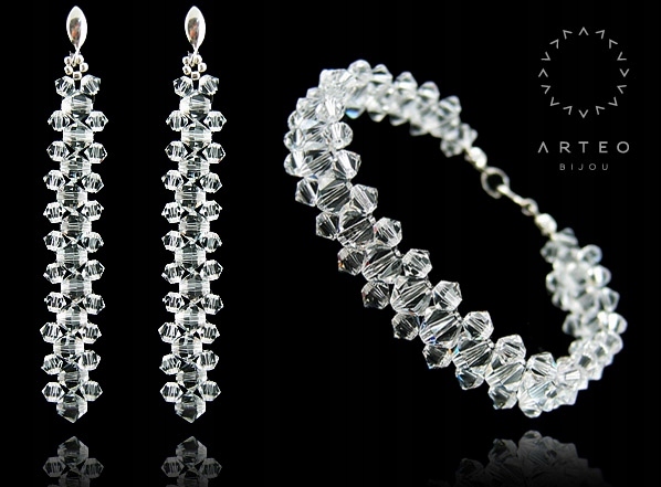 

Komplet z kryształów Swarovski 1697