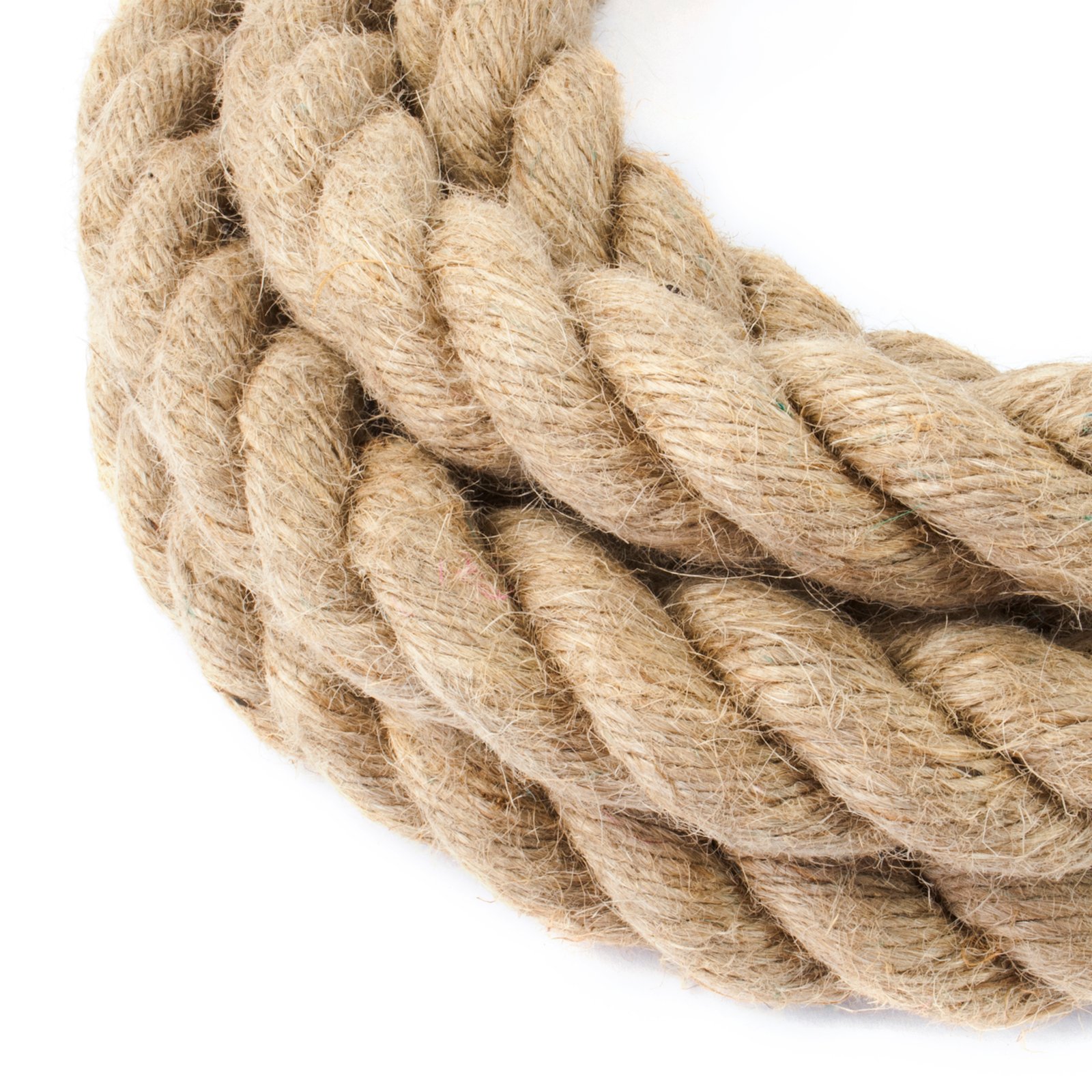 Lano Jutová Juta Univerzálna Prírodná Dekoratívna Námornícka šnúra 24 mm 50 m