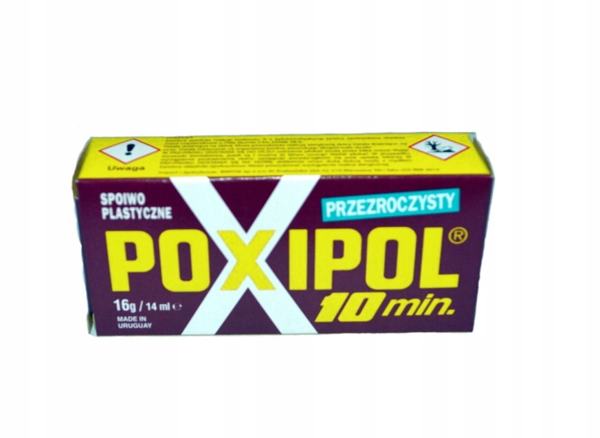 

Poxipol Klej Przezroczysty Bezbarwny 16g 14ml