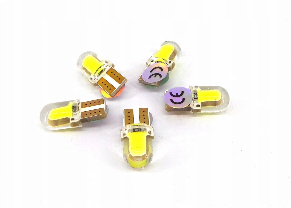 

żarówka Led T10 12V Canbus W5W W3W pomarańczowa