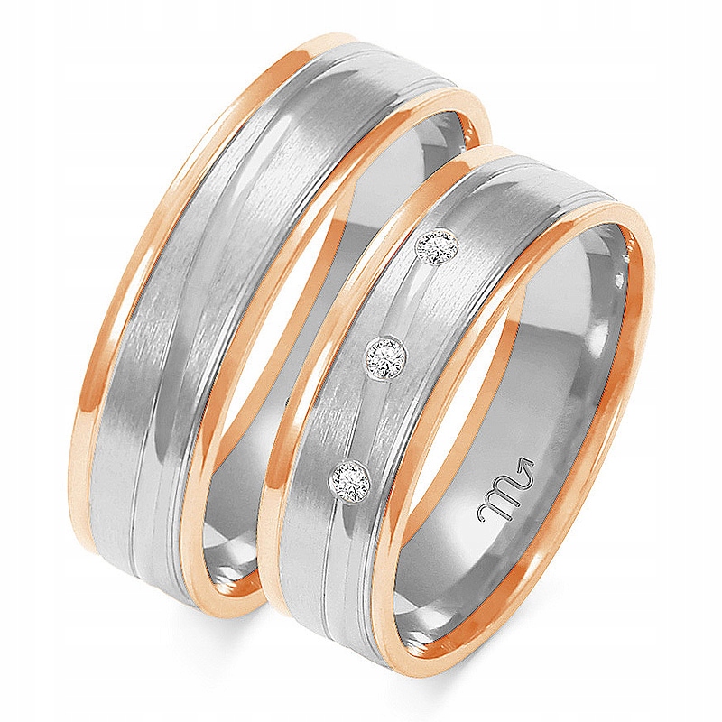 Zlaté Prsteny 14K 6 mm Brylant id A-218