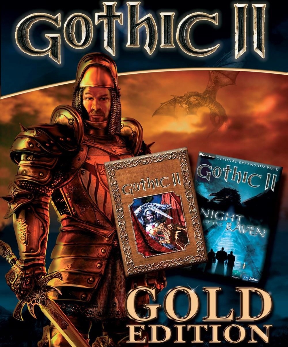 Готика голд эдишн. Готика 2 золотое издание. Готика 2 gold edition. Gothic ii: ночь ворона обложка. Gothic 2 gold.