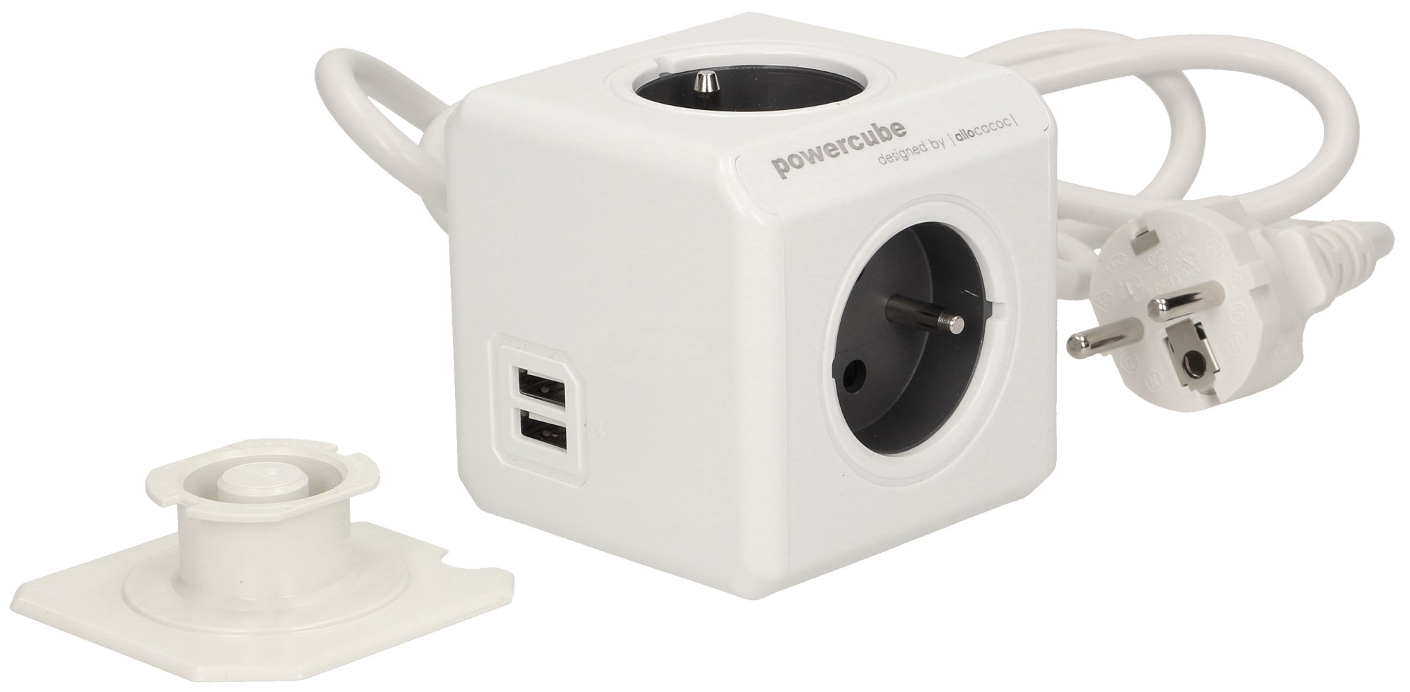 

Przedłużacz 1,5m PowerCube Usb 2x Usb x 4x230V