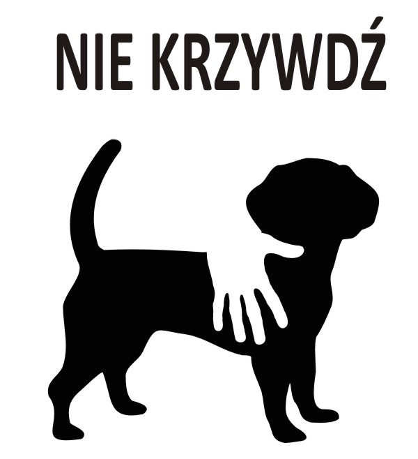 

Naklejka, naklejki na samochód Nie Krzywdź Psa