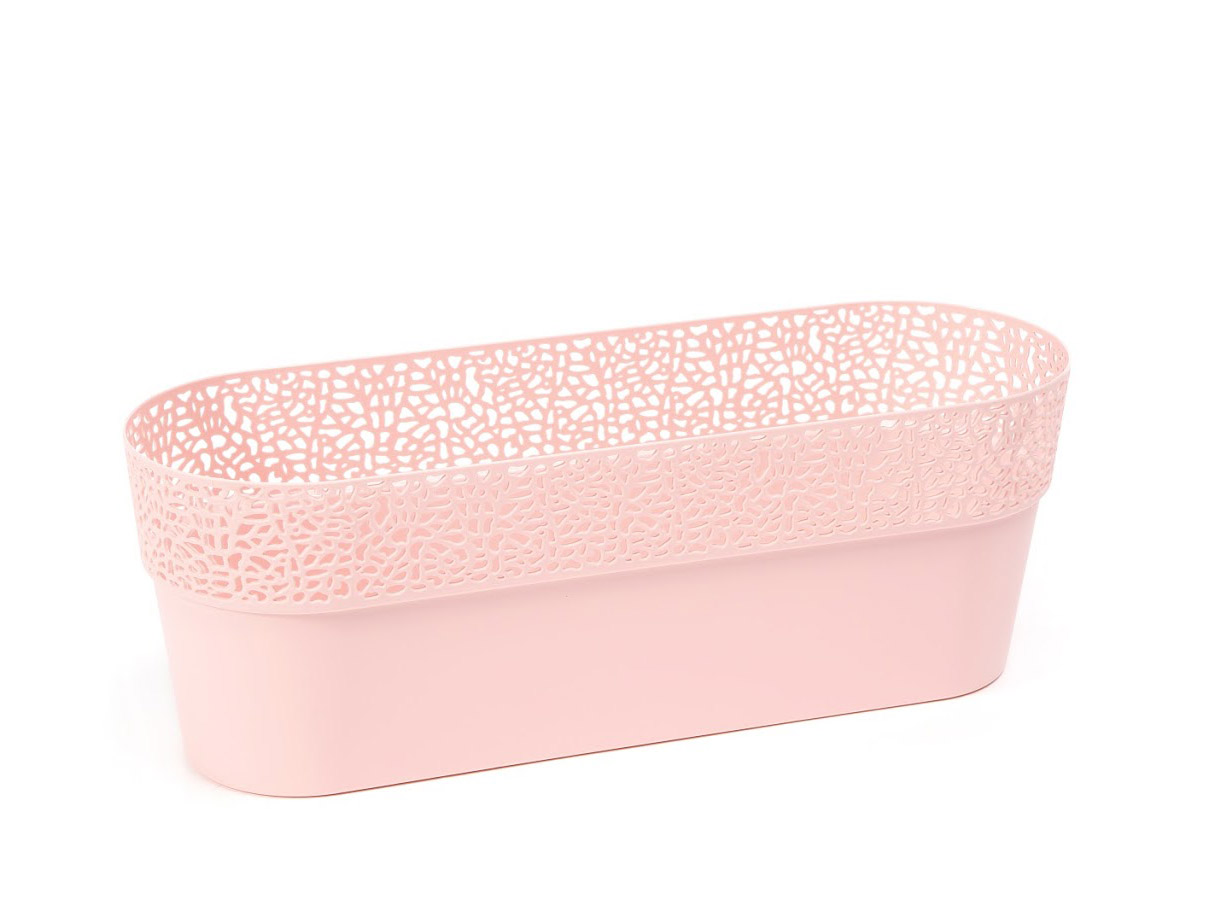 OWALNA OSŁONKA NA DONICZKĘ KWIATEK trawa 38 cm