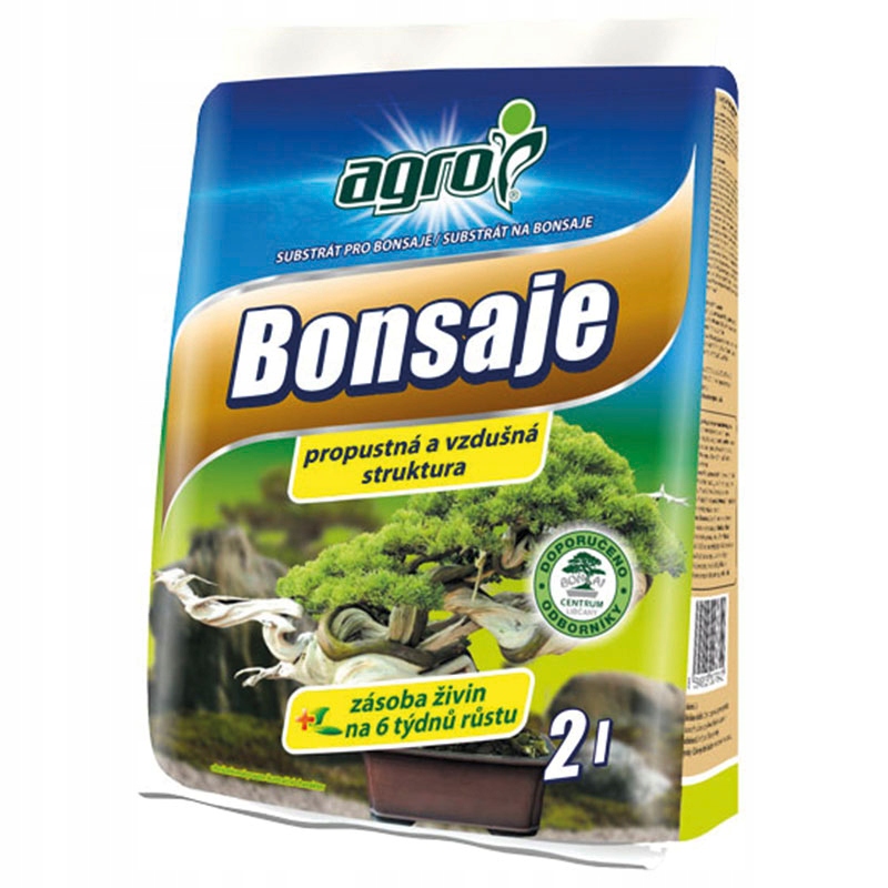 

Agro Podłoże Ziemia Substrat Bonsai 2 L
