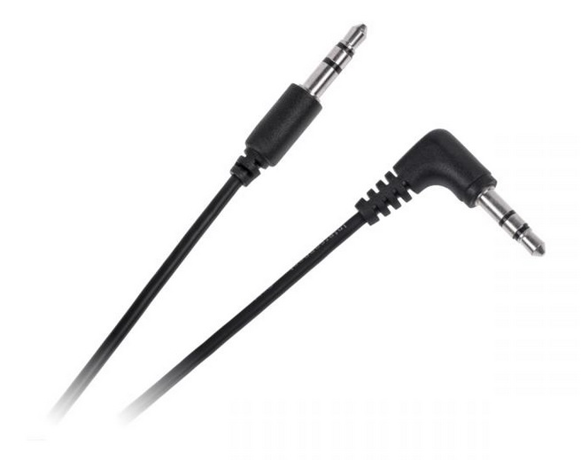 

Przewód kabel Jack - Jack 3.5mm kątowy 0.5m