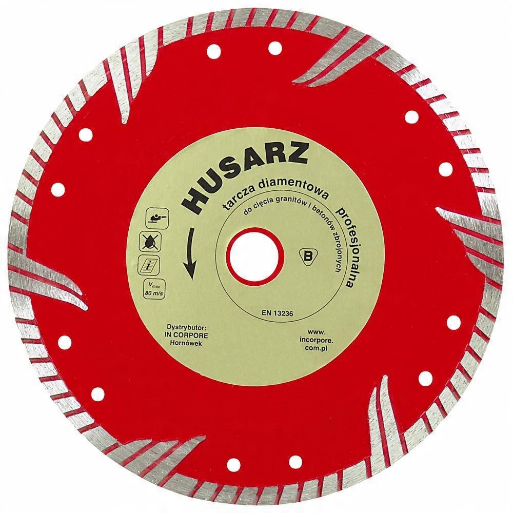 

Husarz 230MM Tarcza Diamentowa Do Granitu Betonu